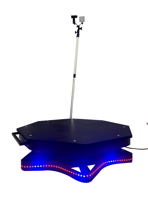 Plataforma 360 Octogonal-(LED E CONTROLE REMOTO) - Image 2