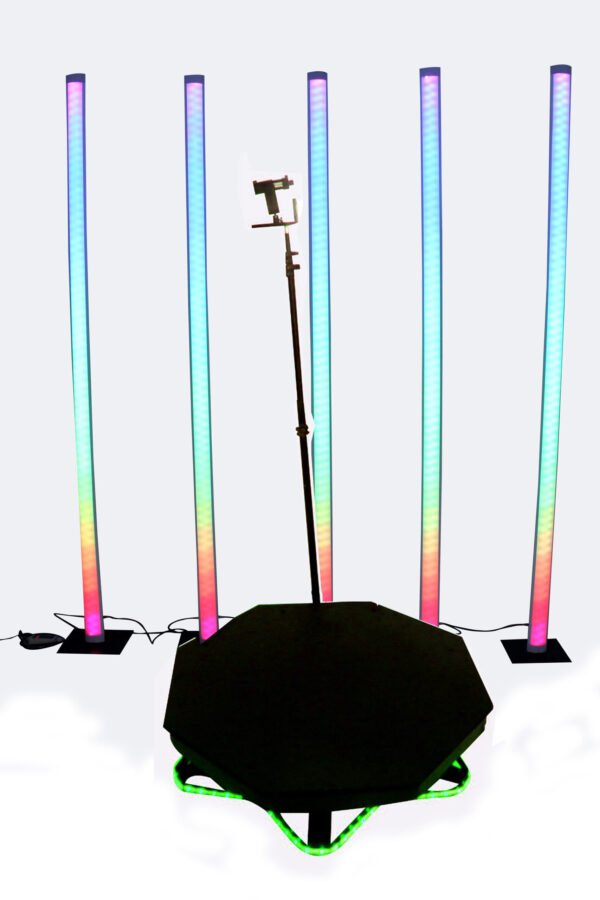 Plataforma 360 Octogonal-(LED E CONTROLE REMOTO) - Image 4