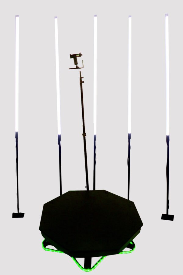Plataforma 360 Octogonal-(LED E CONTROLE REMOTO) - Image 5