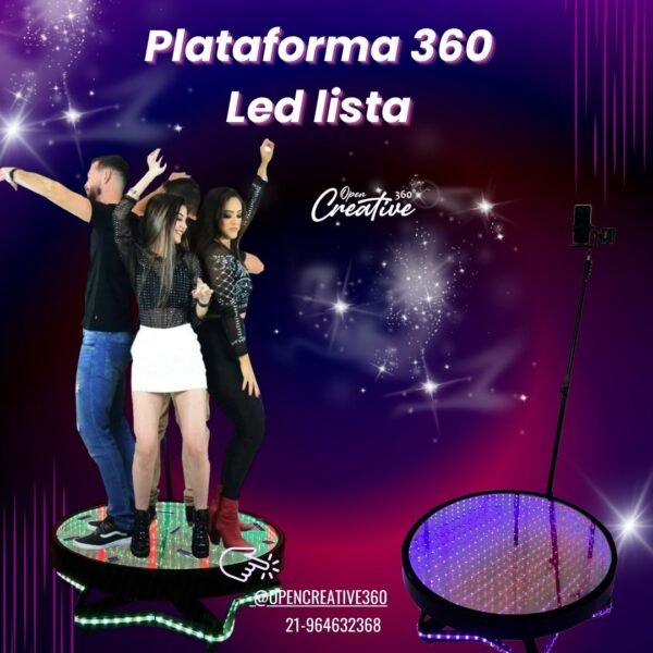 Plataforma 360 Led Lista - Piso de Vidro - Image 2